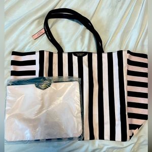 NWT Victoria Secret Tote Bag w/pouchette